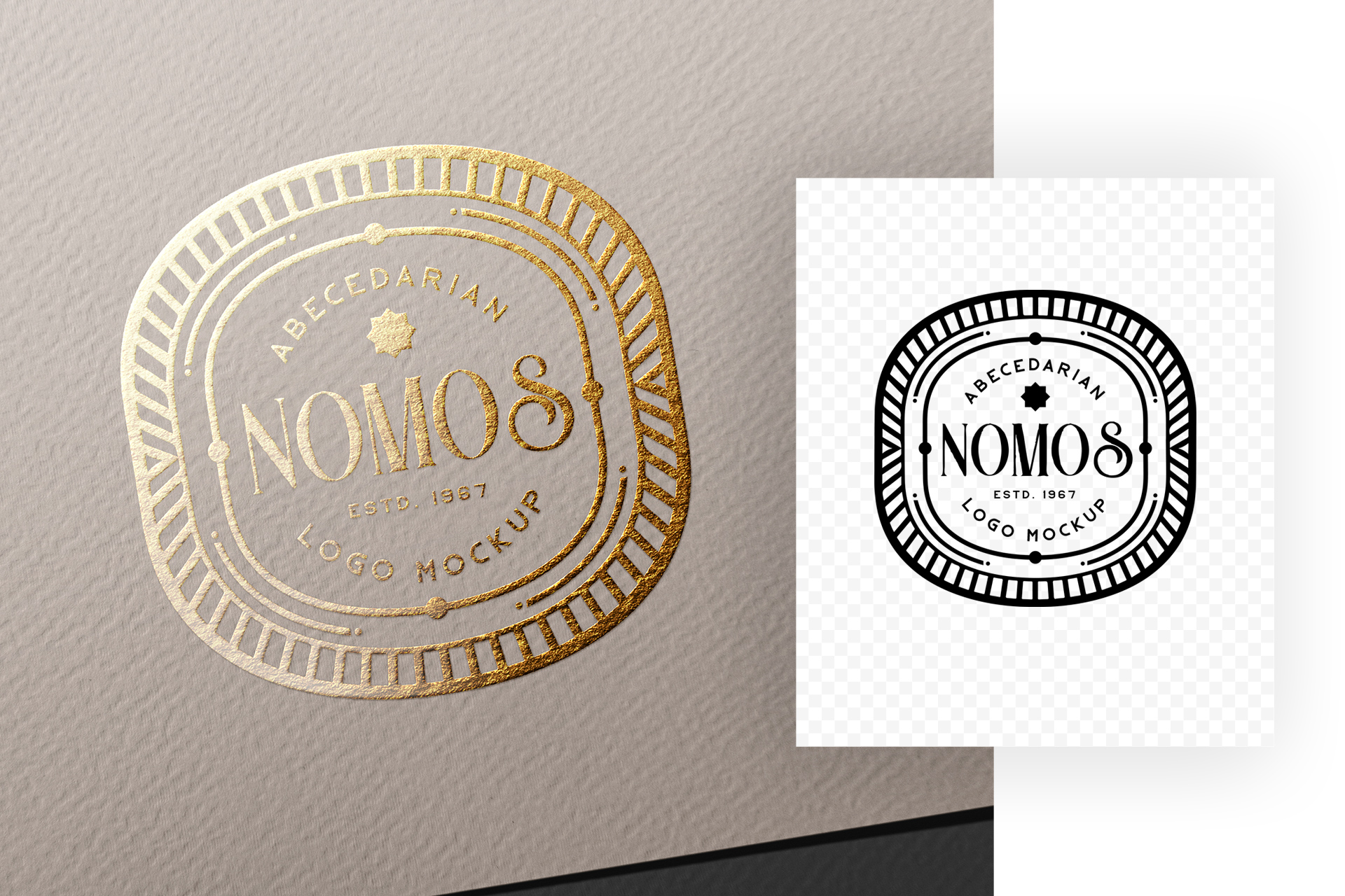 artisanal logo display