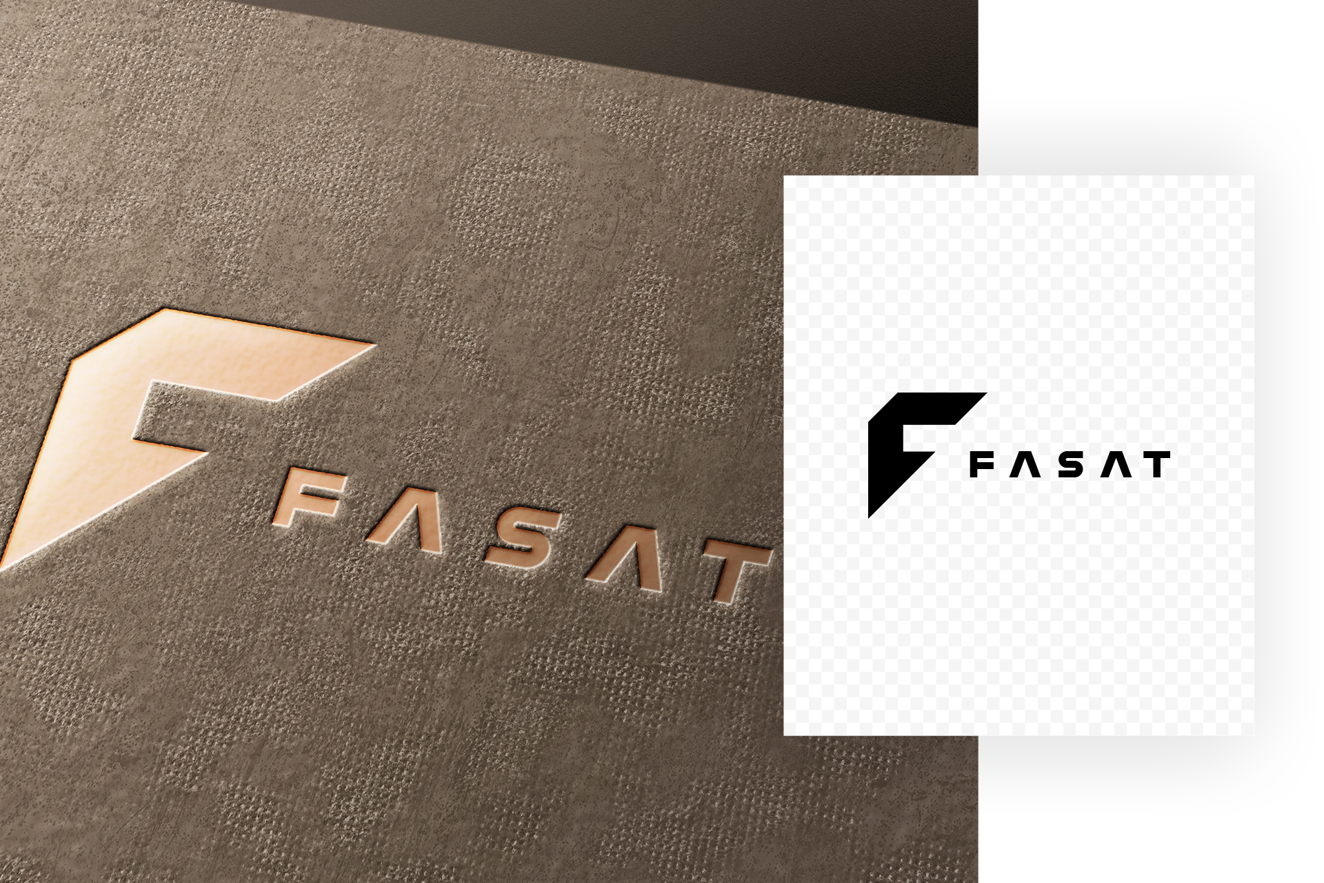 architecture logo design mockup
