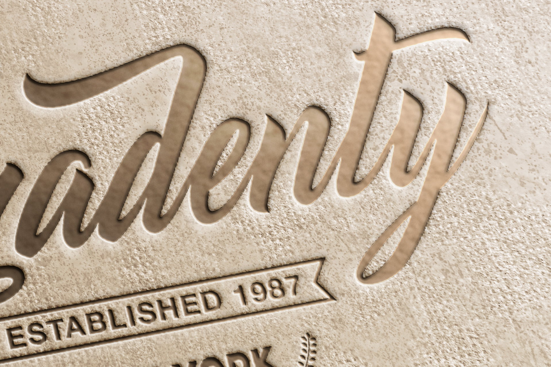 boutique identity mockup