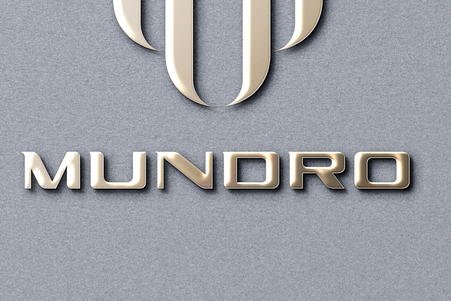 3D logo mockup