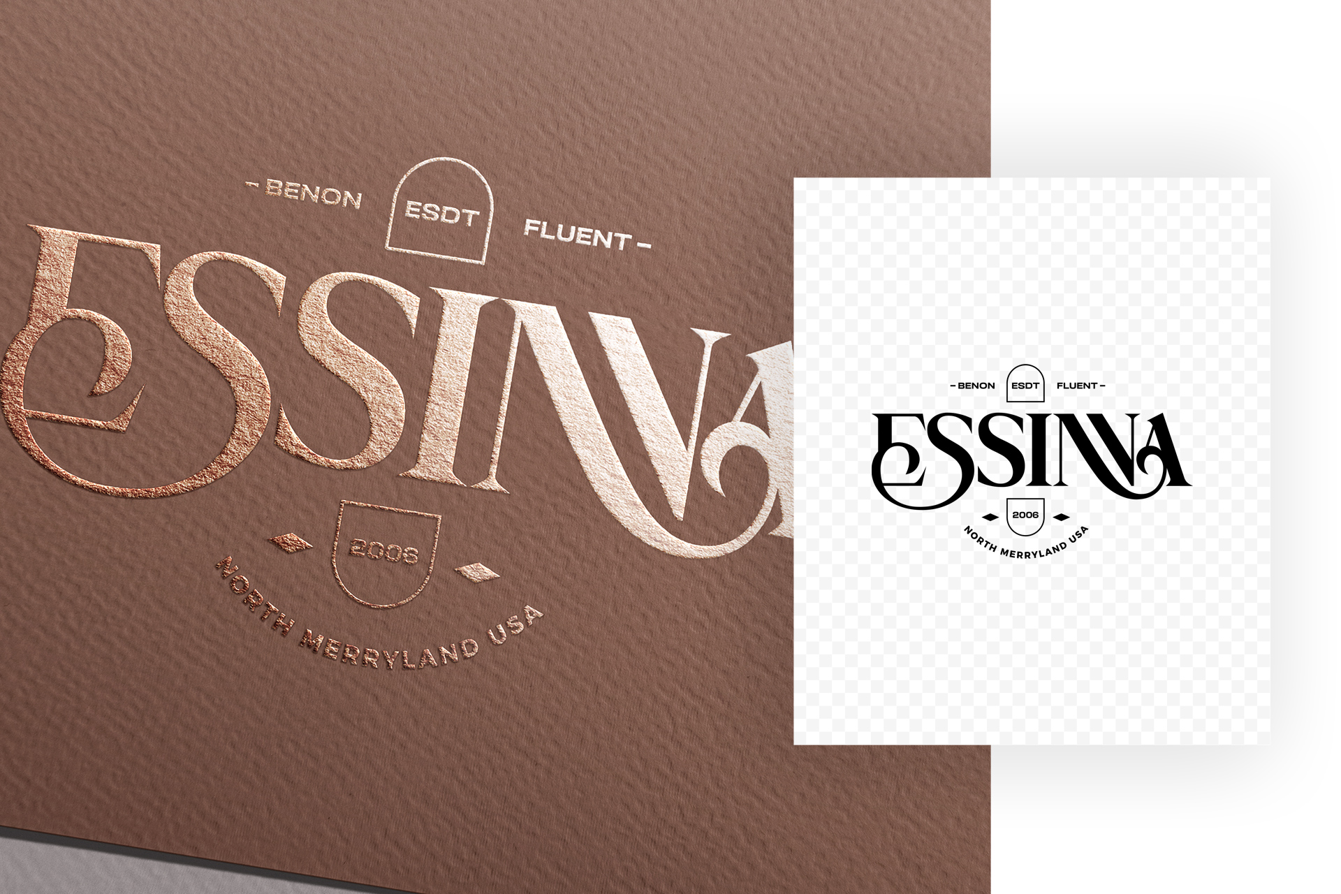 boutique logo display