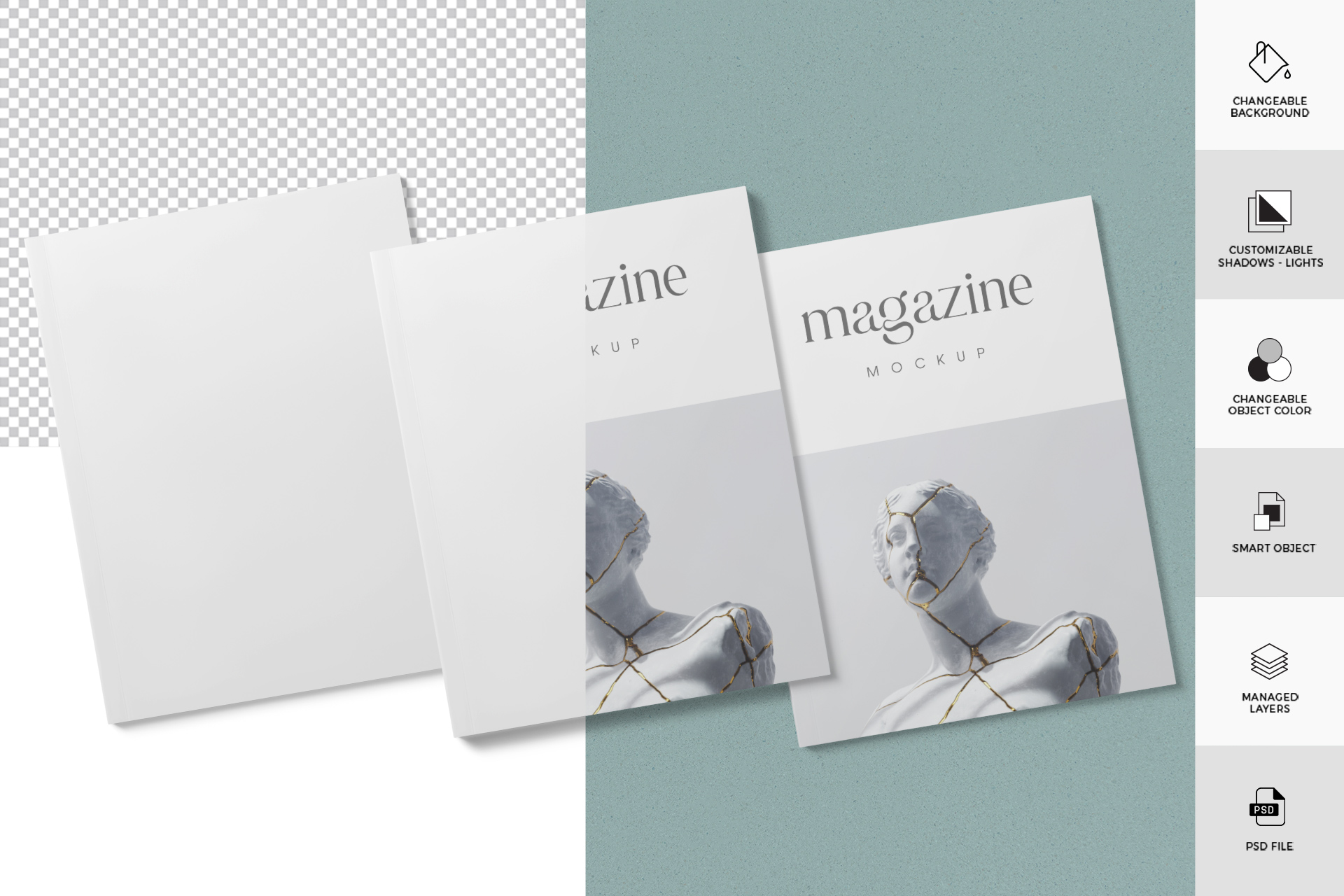 art magazine branding