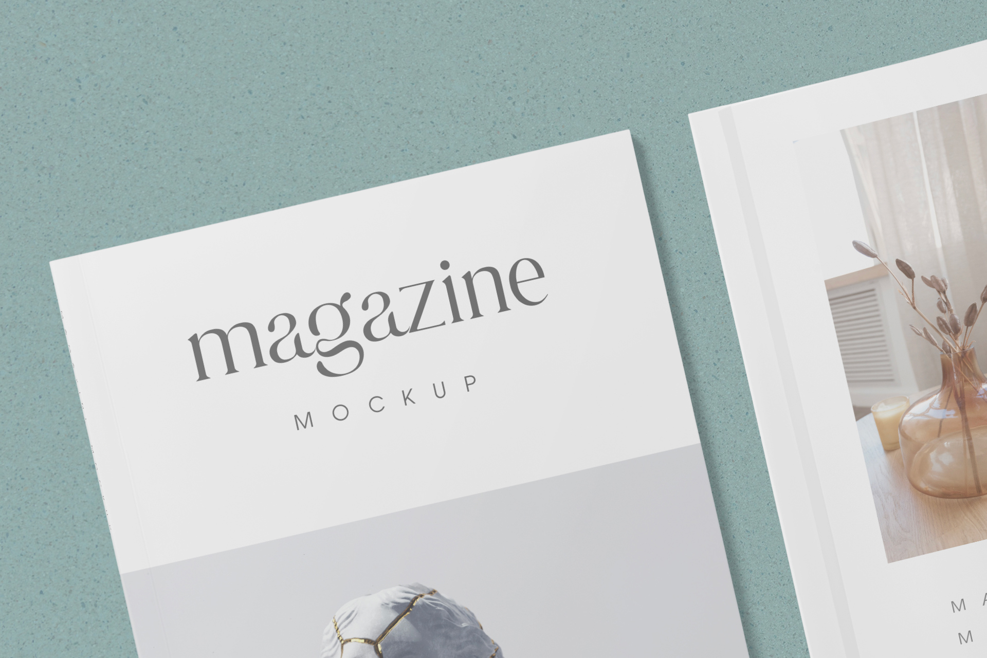 editorial mockup