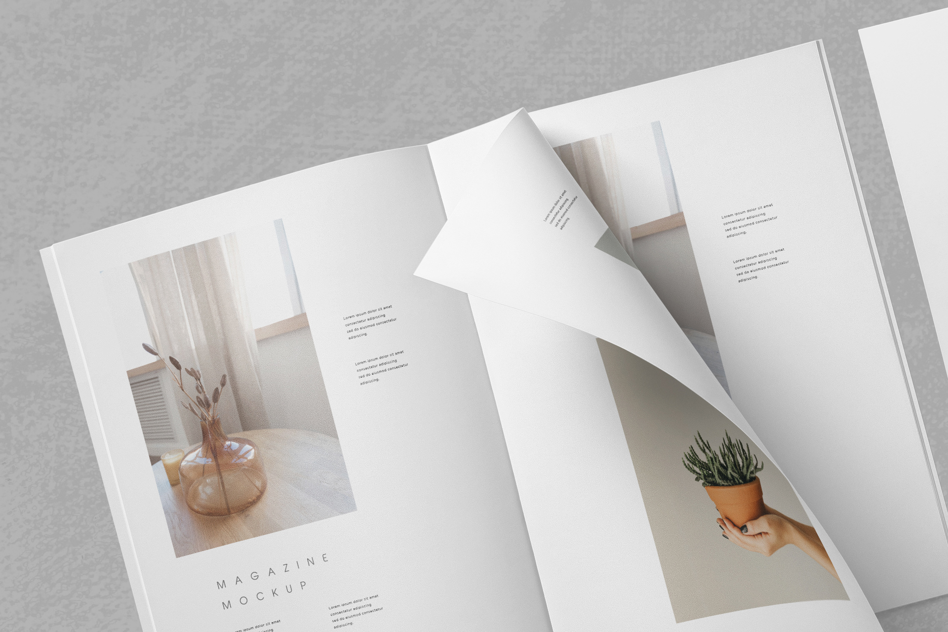 creative publication mockup
