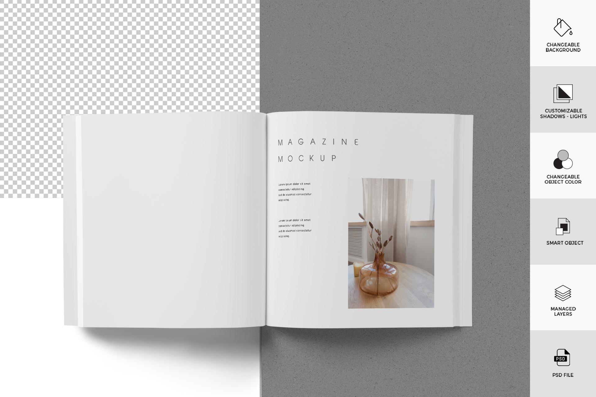 clean editorial design