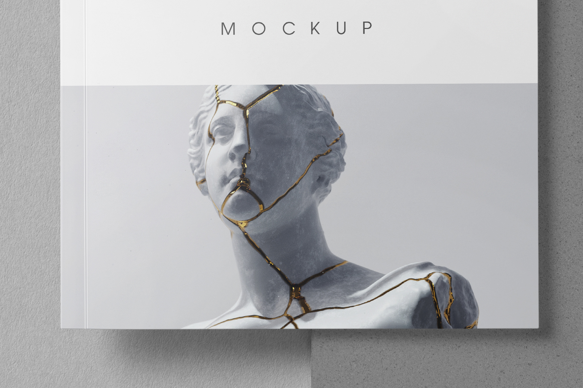 art magazine mockup