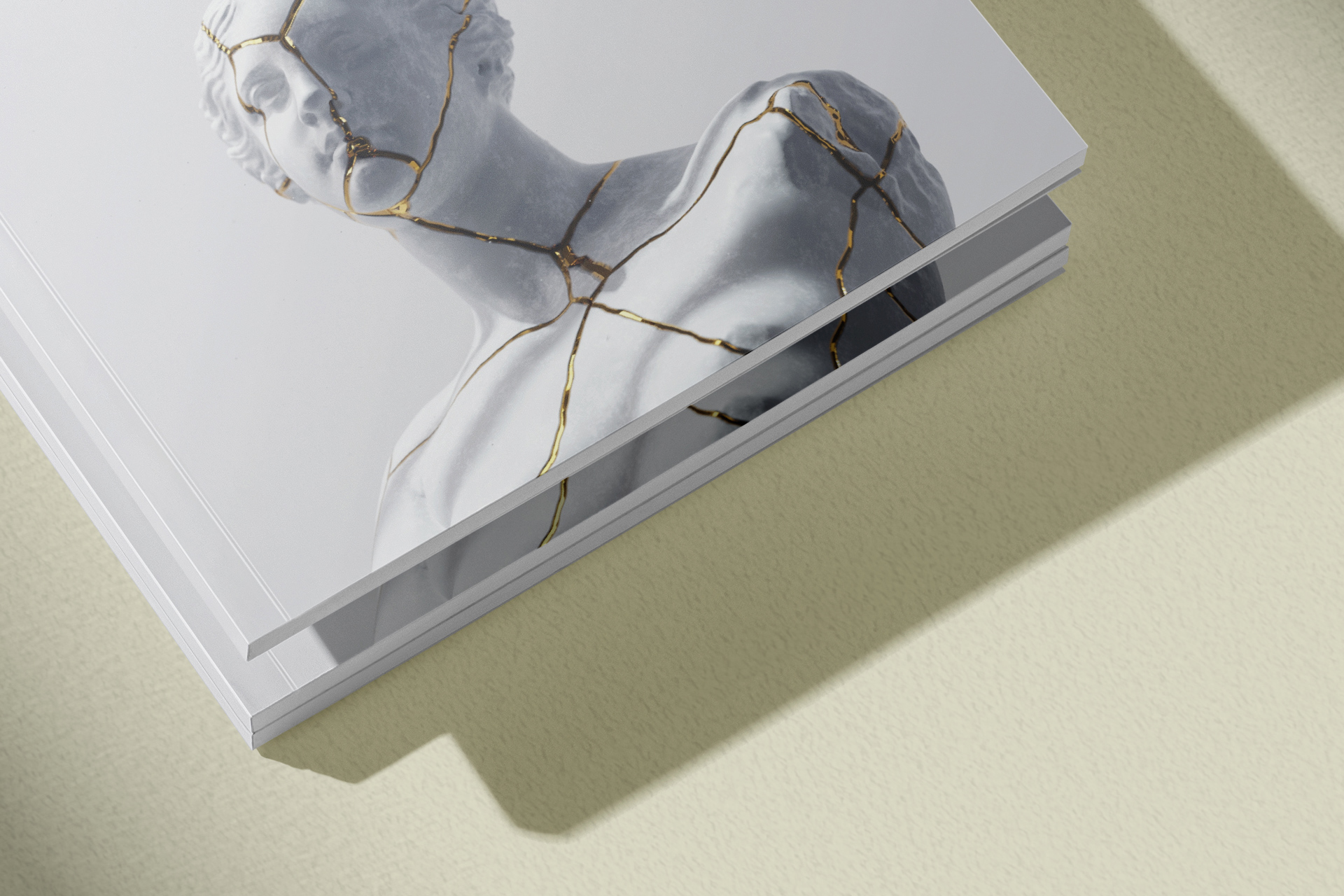 clean layout mockup