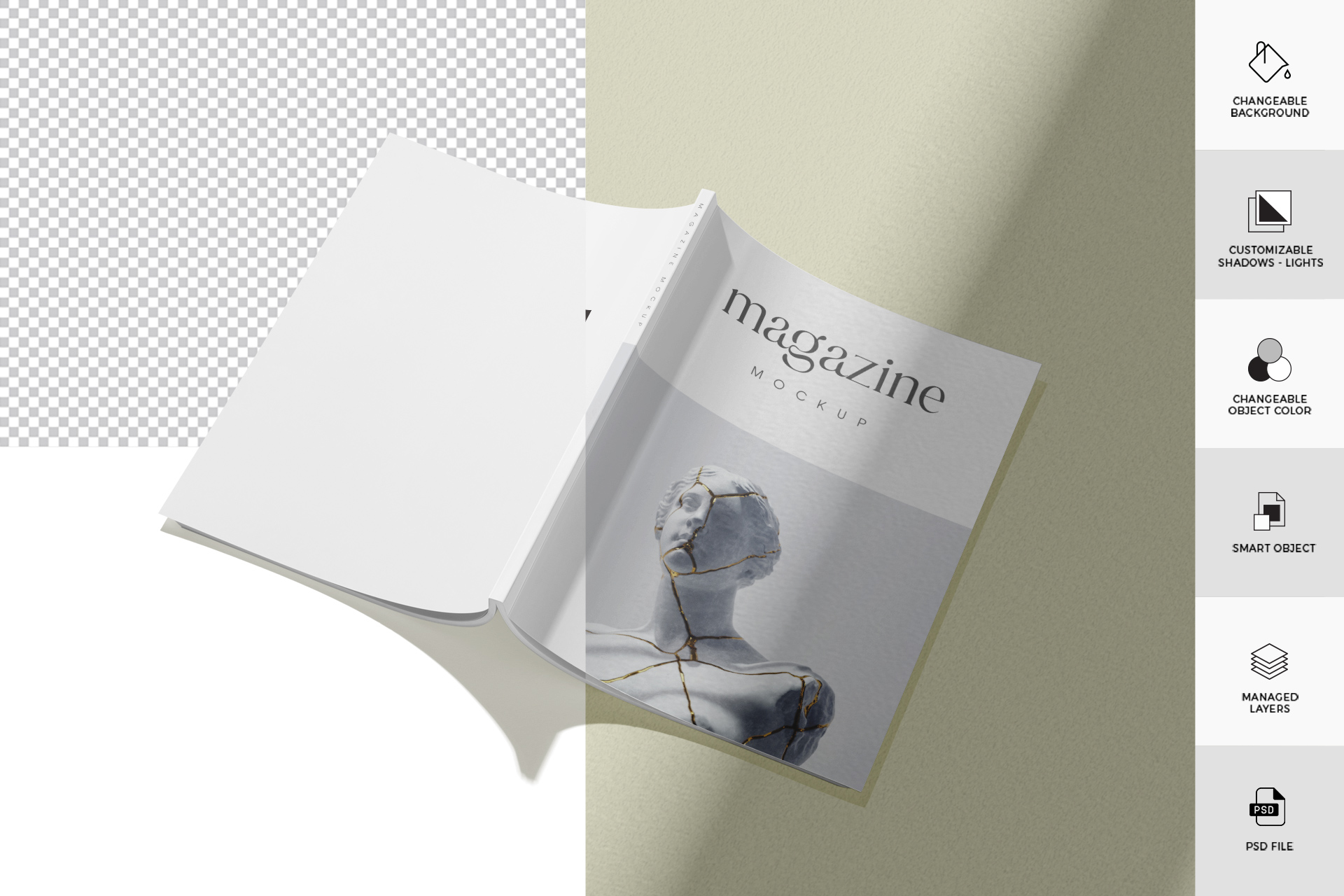 aesthetic statue cover