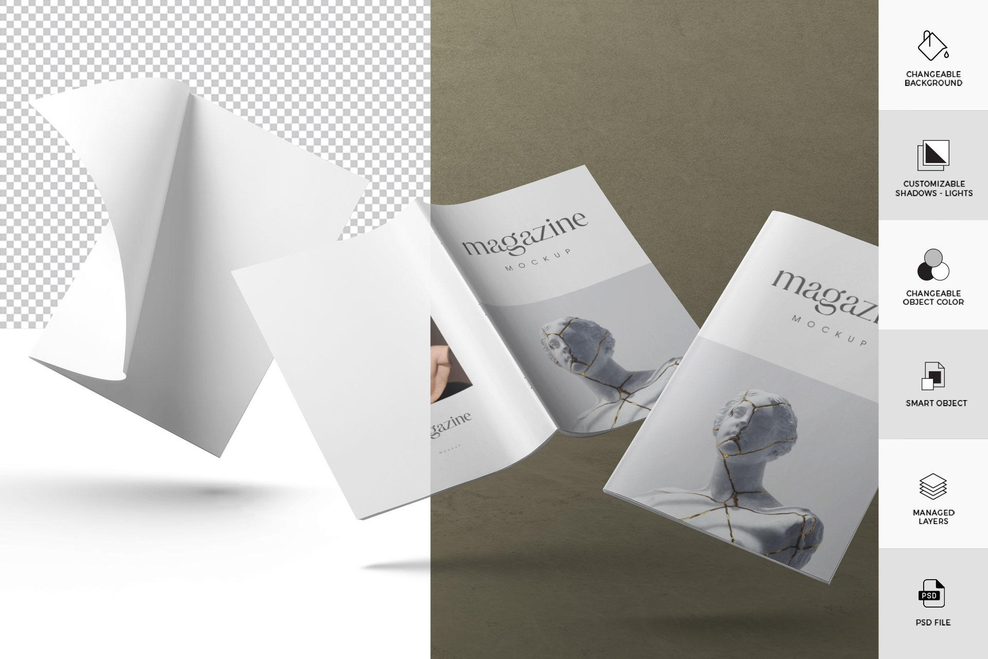 brochure design mockup