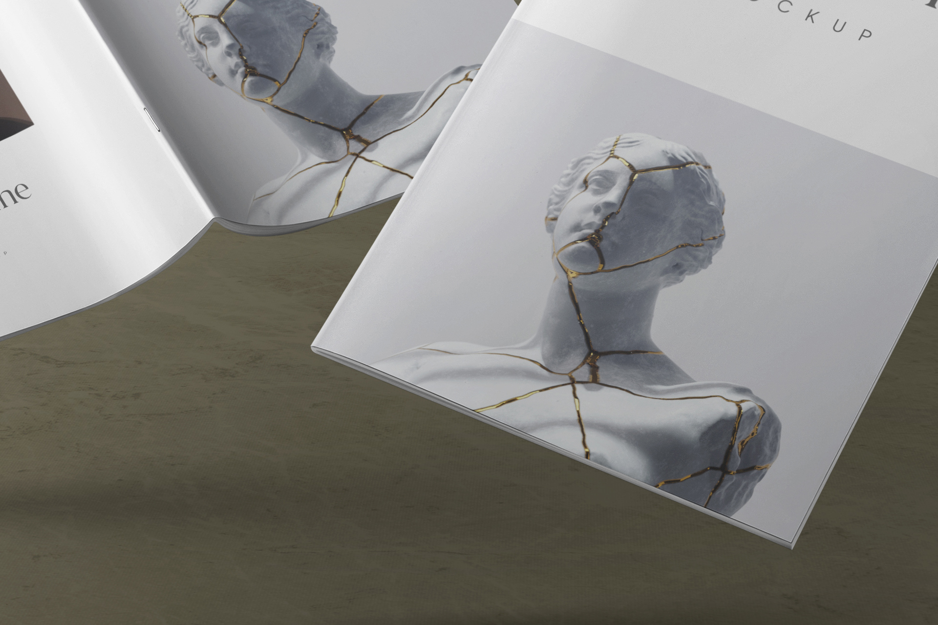 brochure design mockup