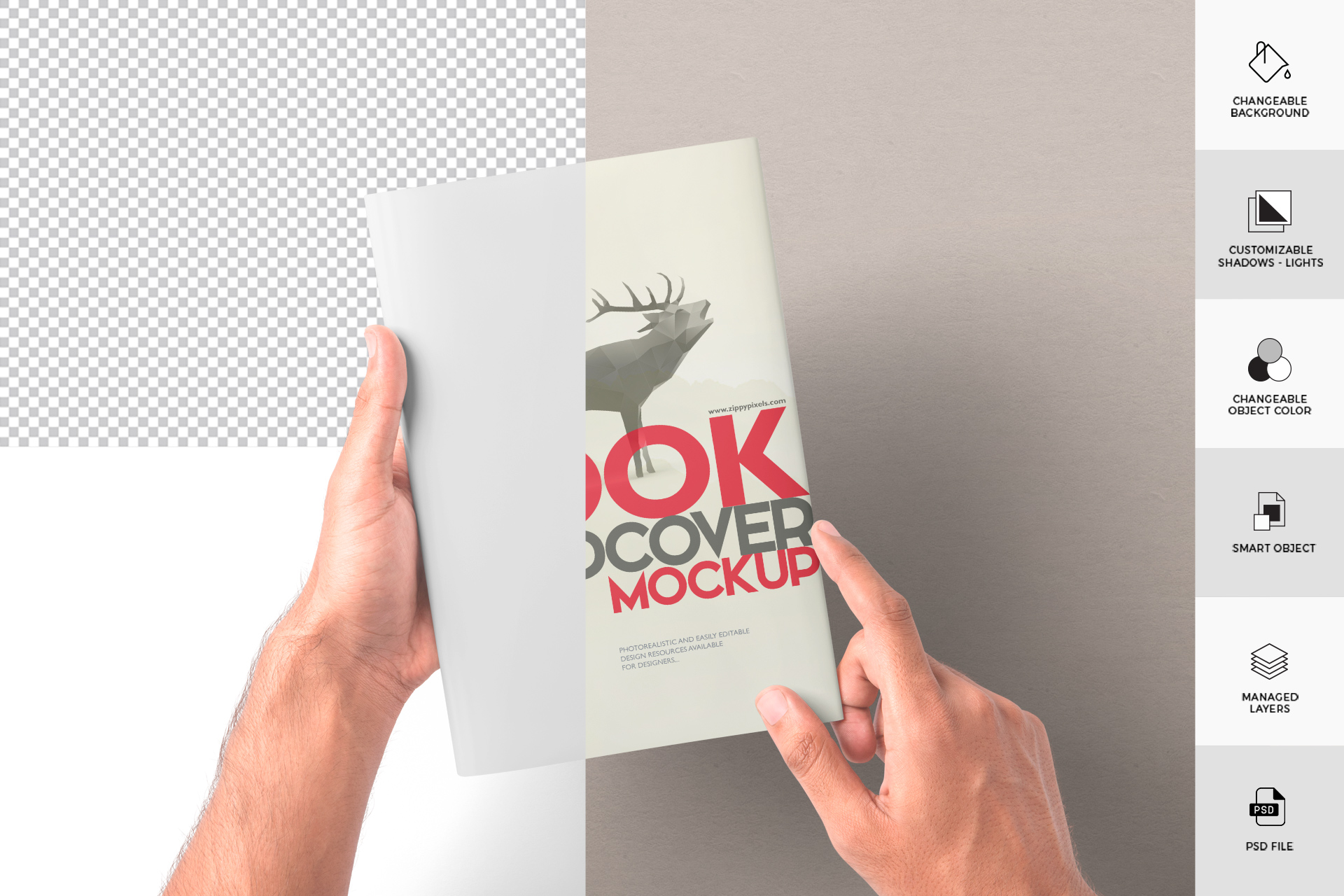 book mockup