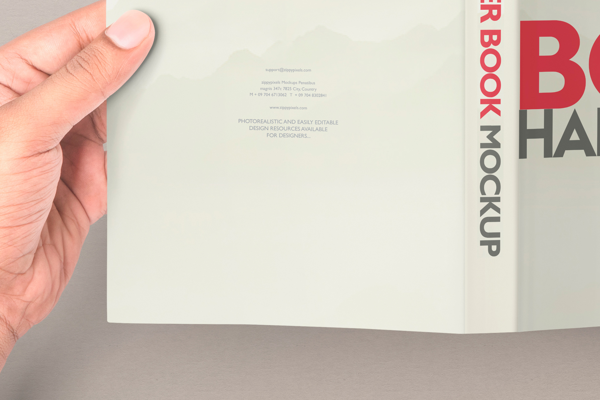 book cover design PSD