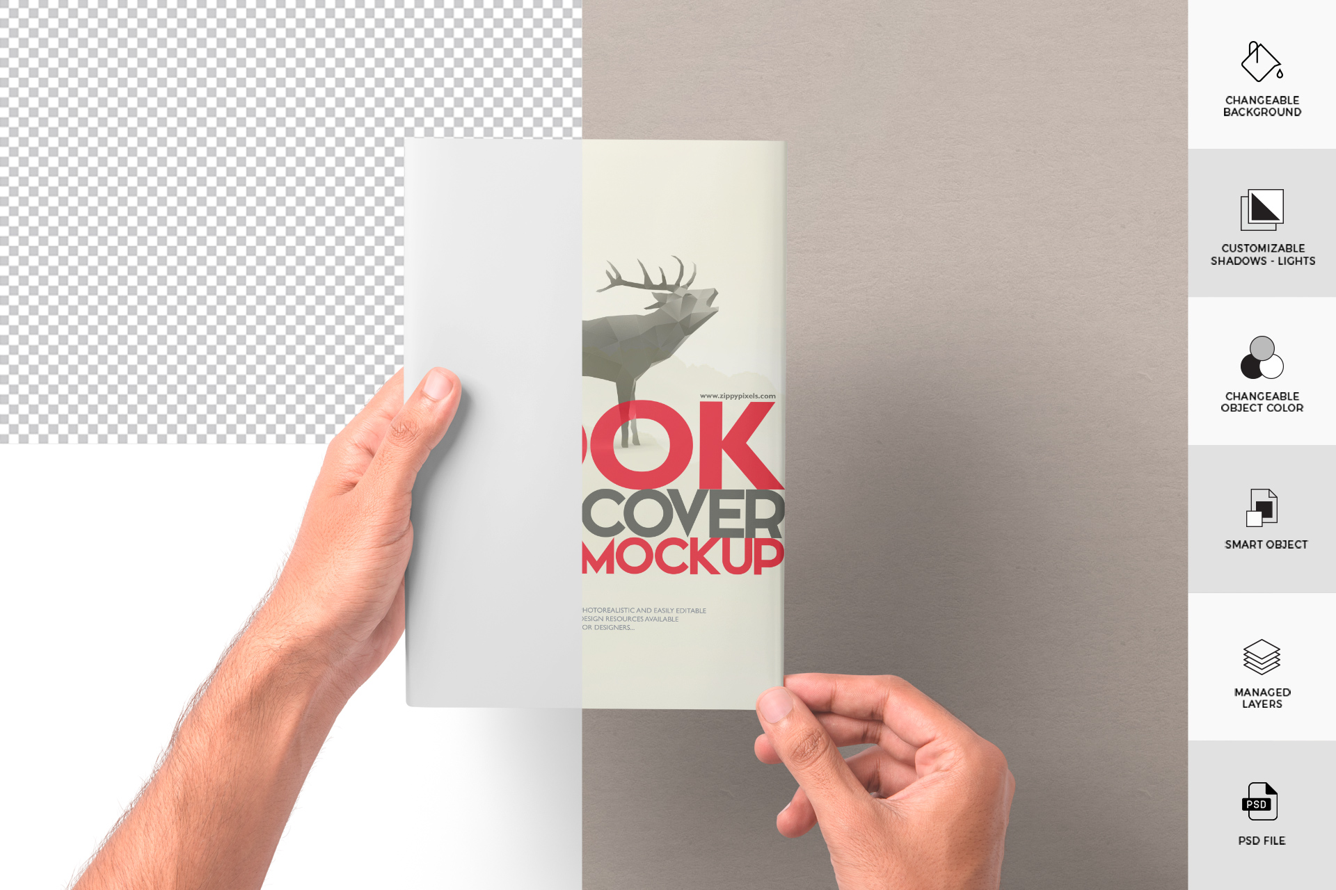 book branding PSD