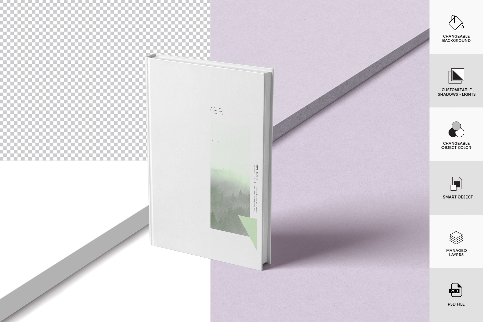 3D book mockup
