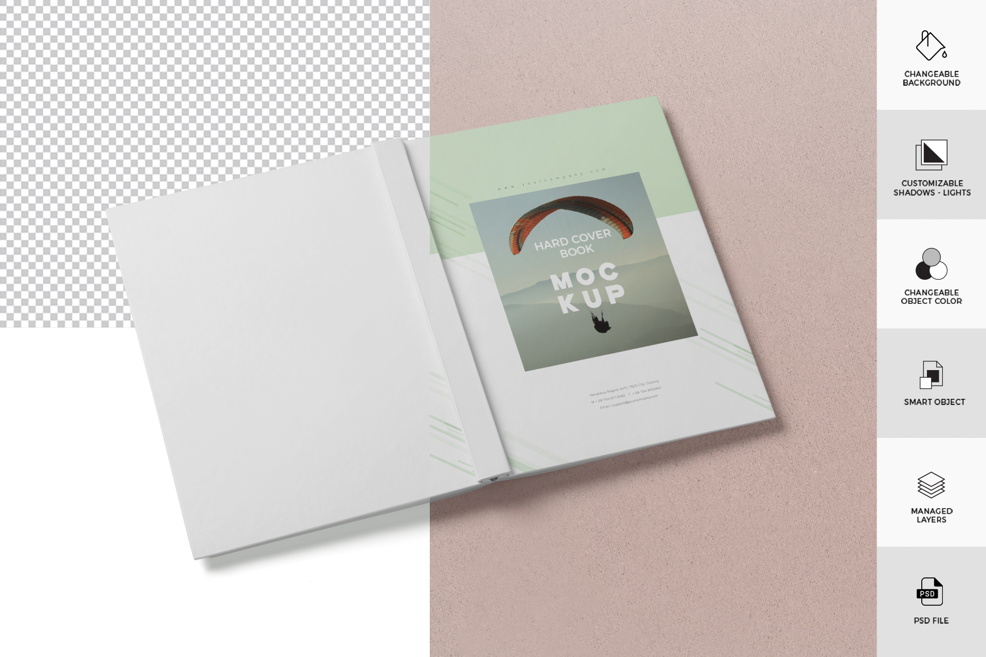 book design presentation