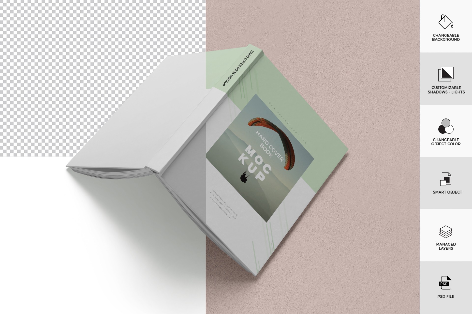 book mockup