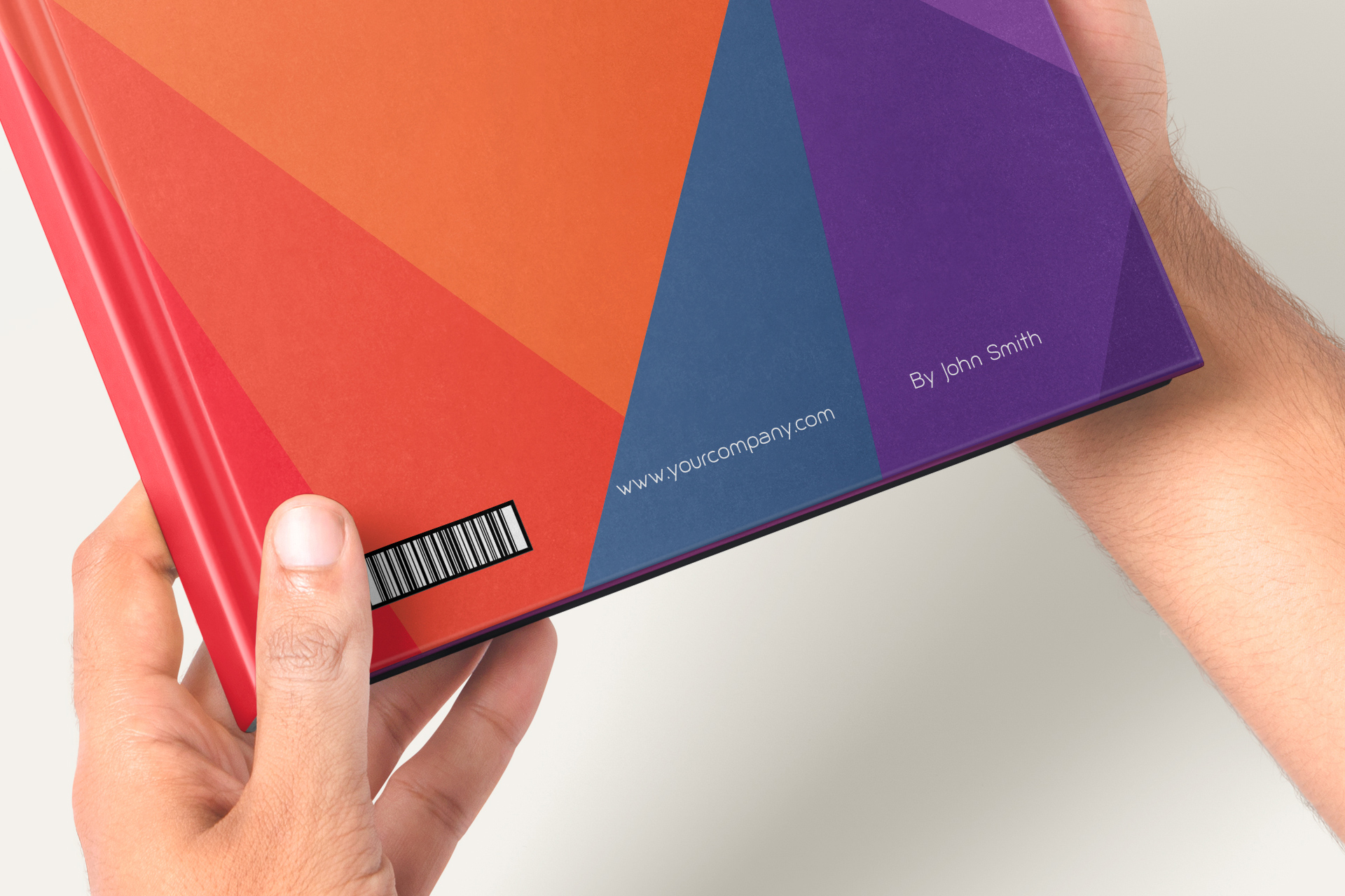 3D book in hand