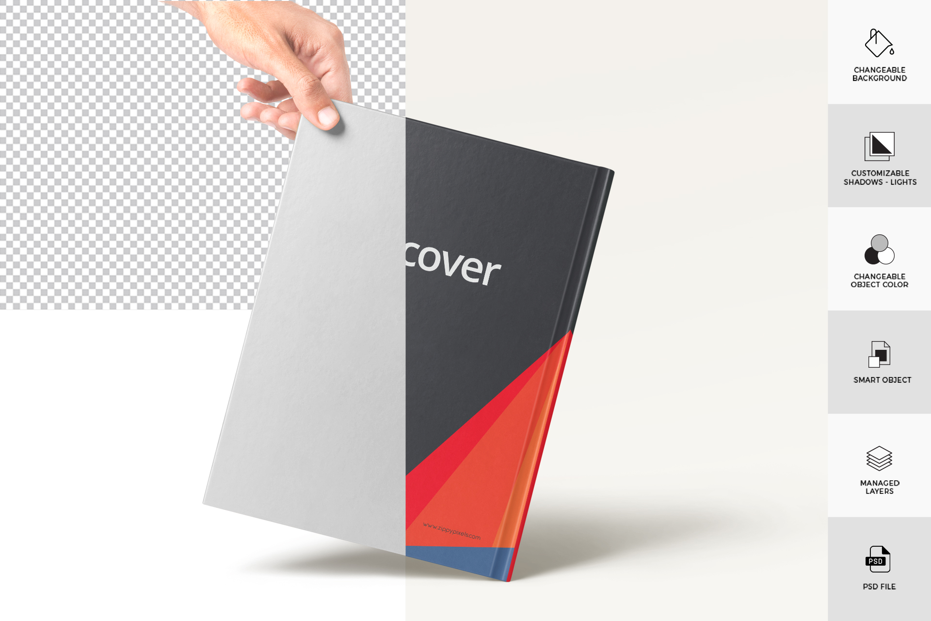 book branding PSD