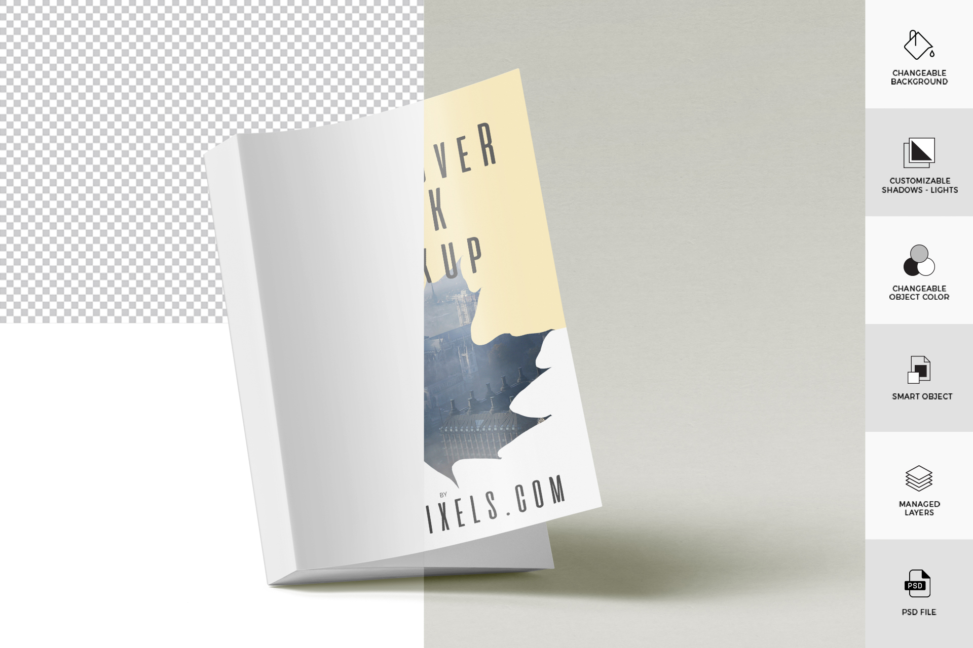 book mockup