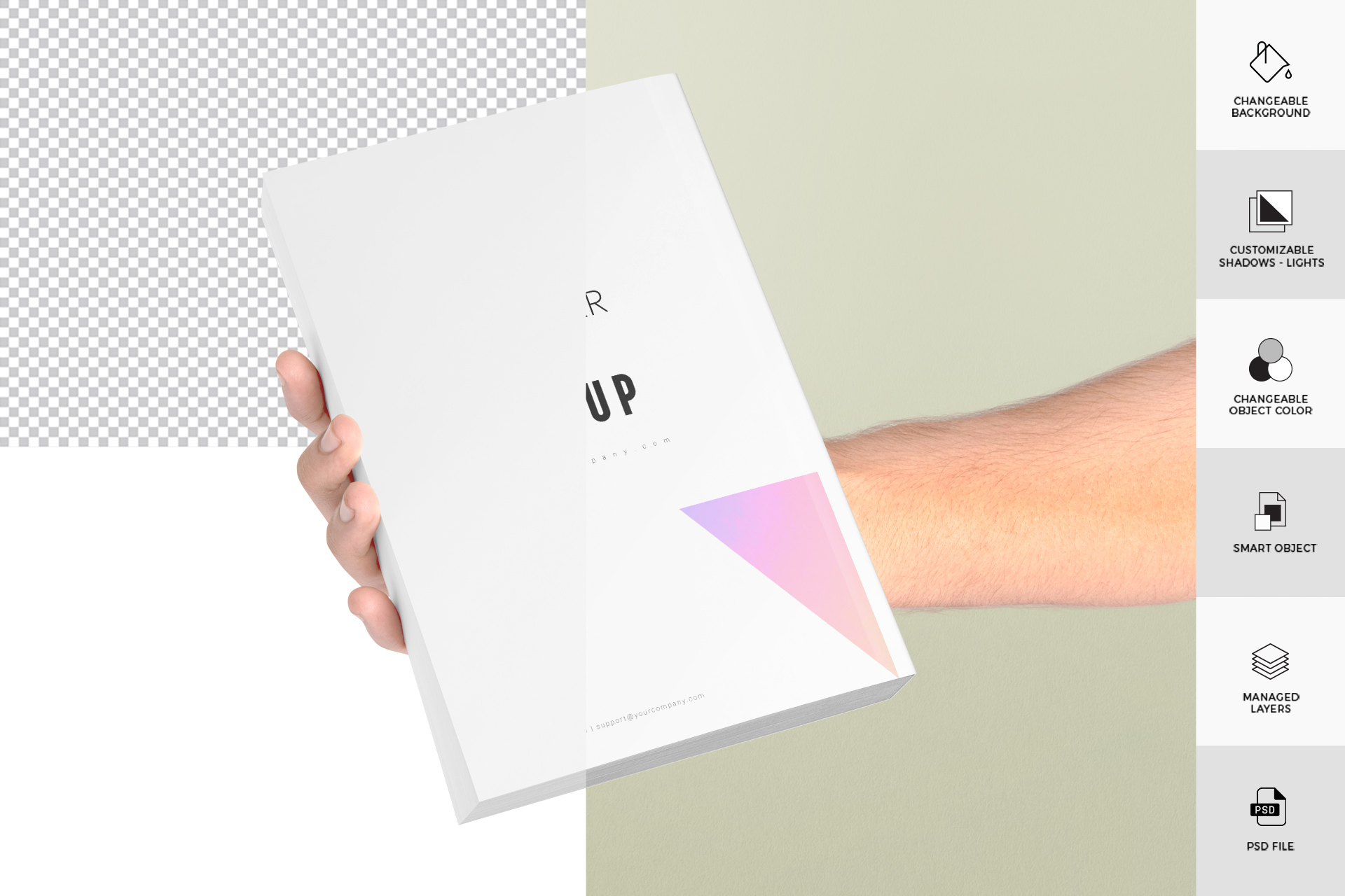 book mockup