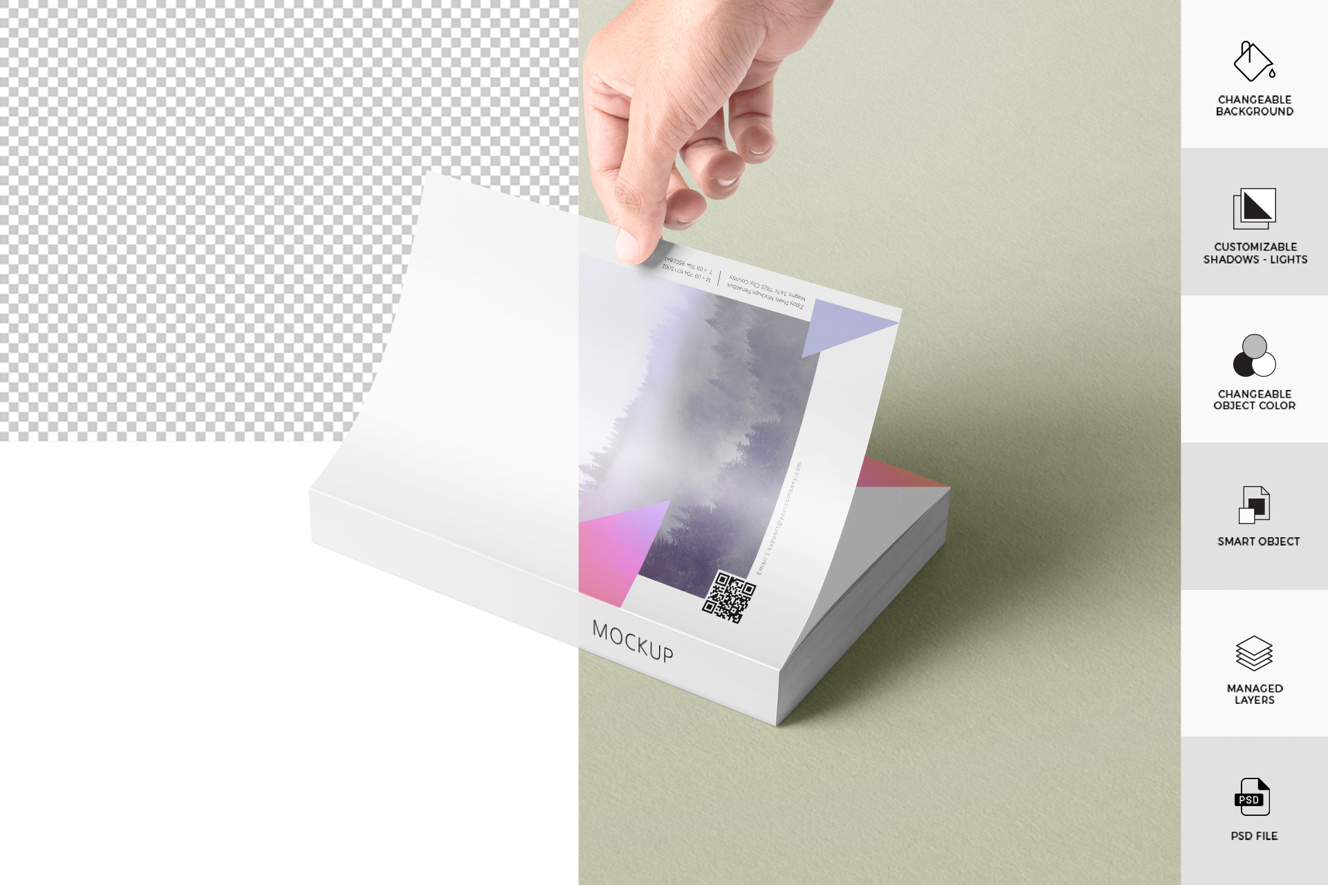 3D book mockup
