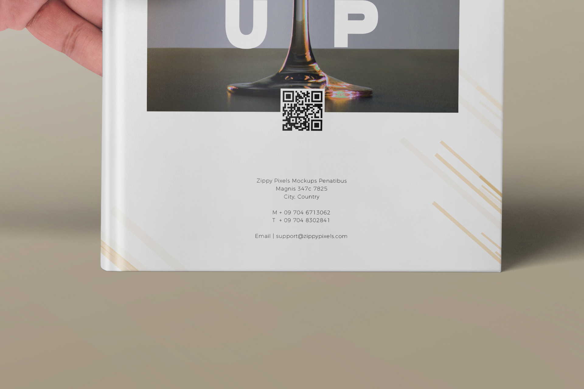 book marketing PSD