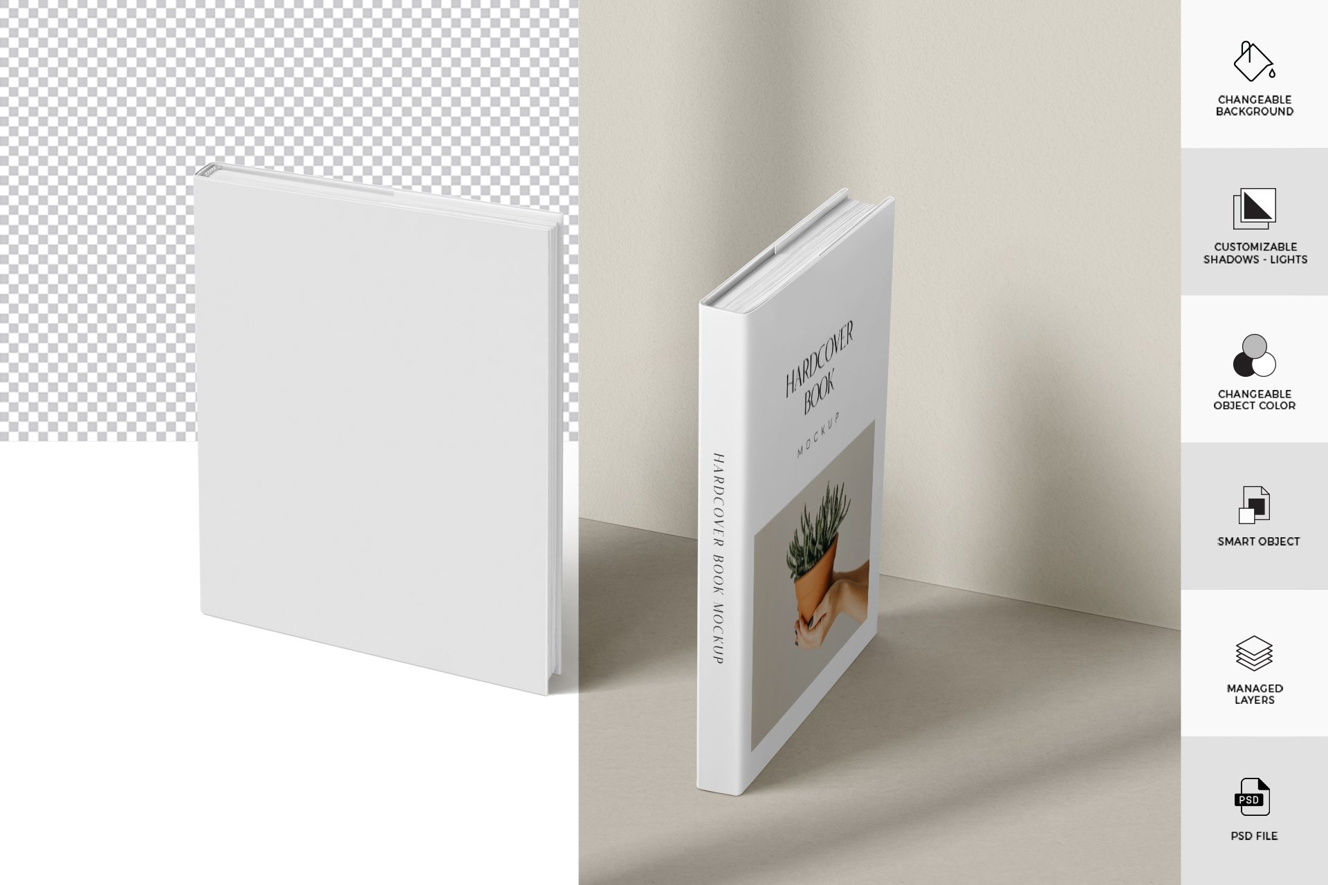 3D book mockup