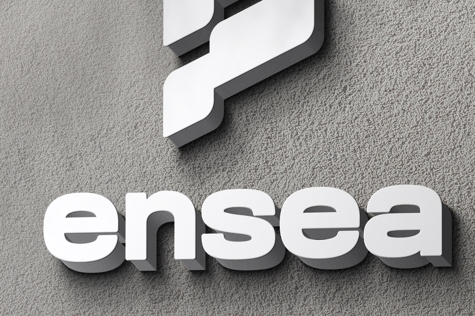 3D logo mockup